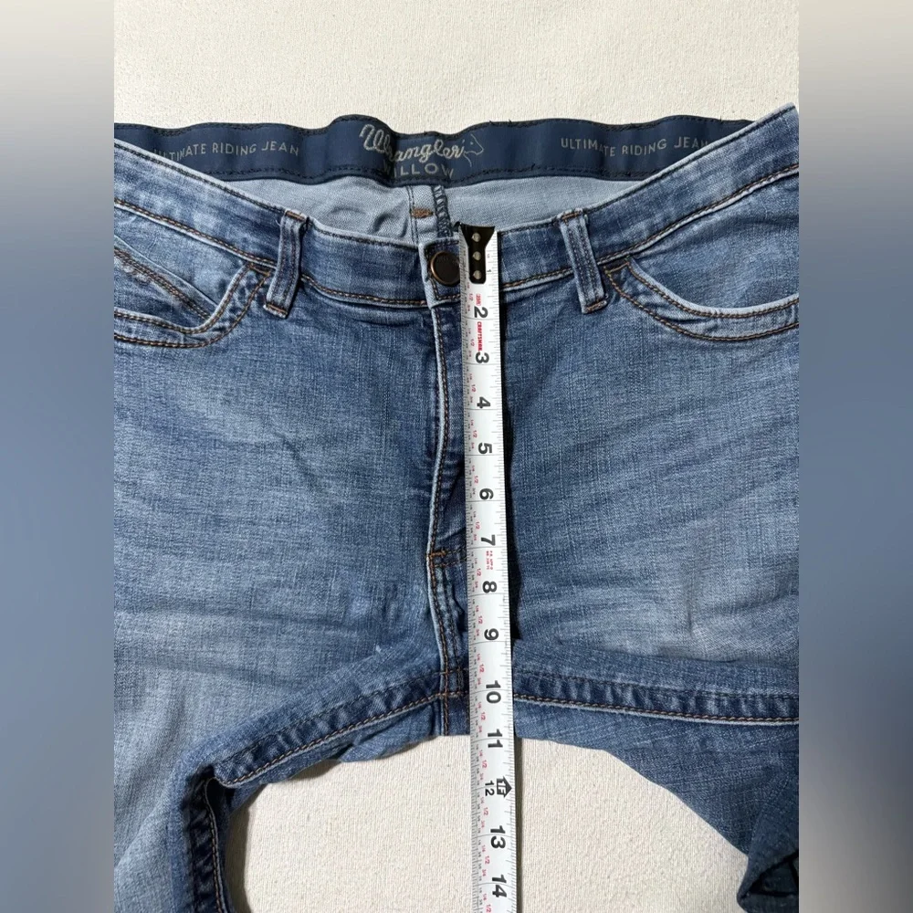 Wrangler Willow Ultimate Riding Women's 34x32 Jeans Bootcut Western Cowgirl‎